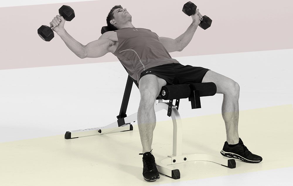 How to do Batwing Fly Dumbbell Chest Workout
